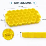 Honeycomb Silicone Ice Cube Tray - Image 2