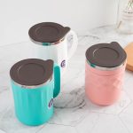Stainless steel insulated coffee mug with lid - Image 2