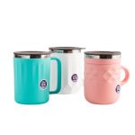 Stainless steel insulated coffee mug with lid - Image 4