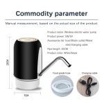 Automatic electric water dispenser pump – USB Rechargeable - Image 4