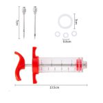 Syringe Marinade Injector – Meat Flavor Infuser with Stainless Steel Needle - Image 2