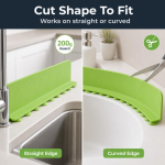 Silicone Sink Splash Guard with Suction - Image 4