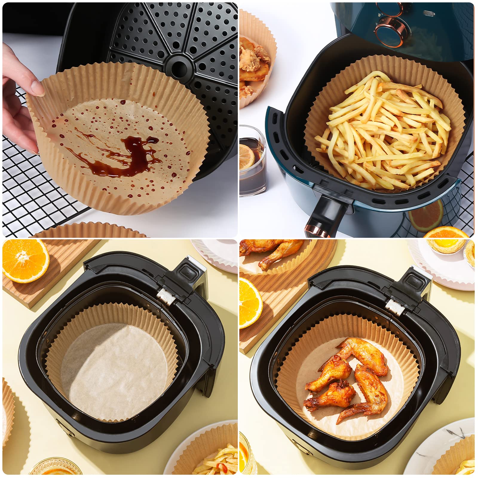 81Ld0IzliOL Disposable Air Fryer Paper Liner-50pcs - Image 1
