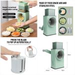 Hand Rock Drum Multi-Function Vegetable Cutter - Image 4