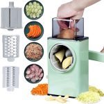 Hand Rock Drum Multi-Function Vegetable Cutter - Image 3