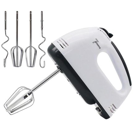 Electric Hand Mixer with Beaters & Dough Hooks