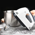 Electric Hand Mixer with Beaters & Dough Hooks - Image 4